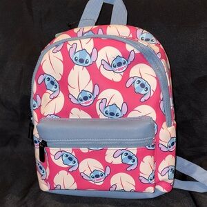 Stitch Pink and Blue Backpack